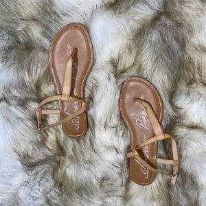Nude American Rag Sandals